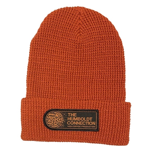 NWT Waffle Cuff Beanie Coral - Picture 1 of 1